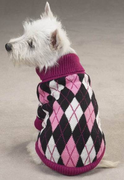 East Side Collection - Andover Argyle Sweater - Cashmere-like softness, this thick and luxurious argyle sweater features ribbed neck, sleeves, and hem.  High-cut belly, with rear leg bands.  Machine-washable acrylic.