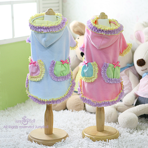 Juny Bell - Pastel Marshmallow Hoodie - Meet the sweet and soft pastel tones of our glamour ruffles hoodie!